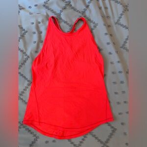 lululemon athletica Bright Coral Tank Top